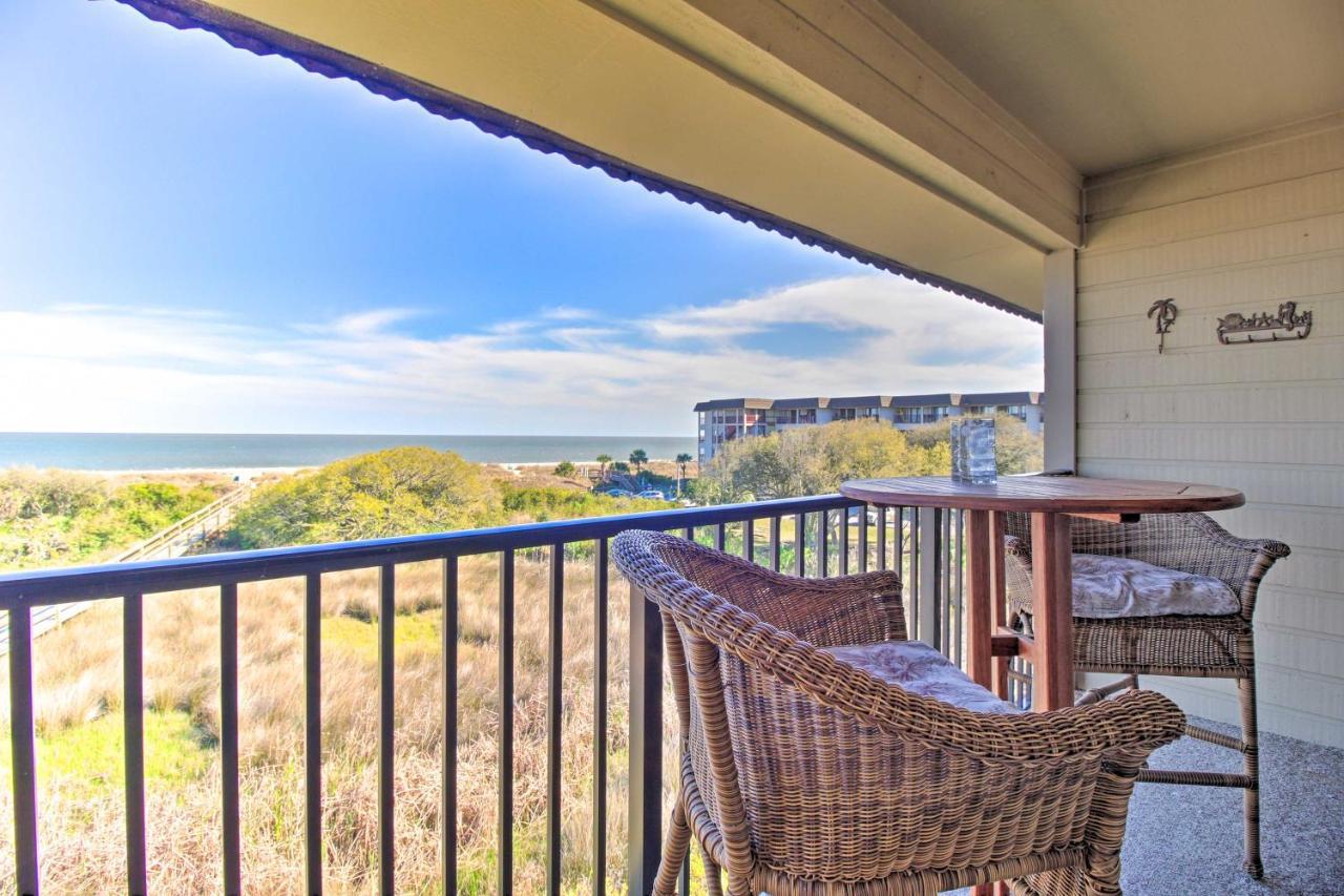 Oceanfront Condo With Beach View, Pool And Tennis! Hilton Head Island Eksteriør bilde