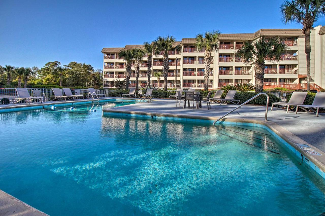 Oceanfront Condo With Beach View, Pool And Tennis! Hilton Head Island Eksteriør bilde