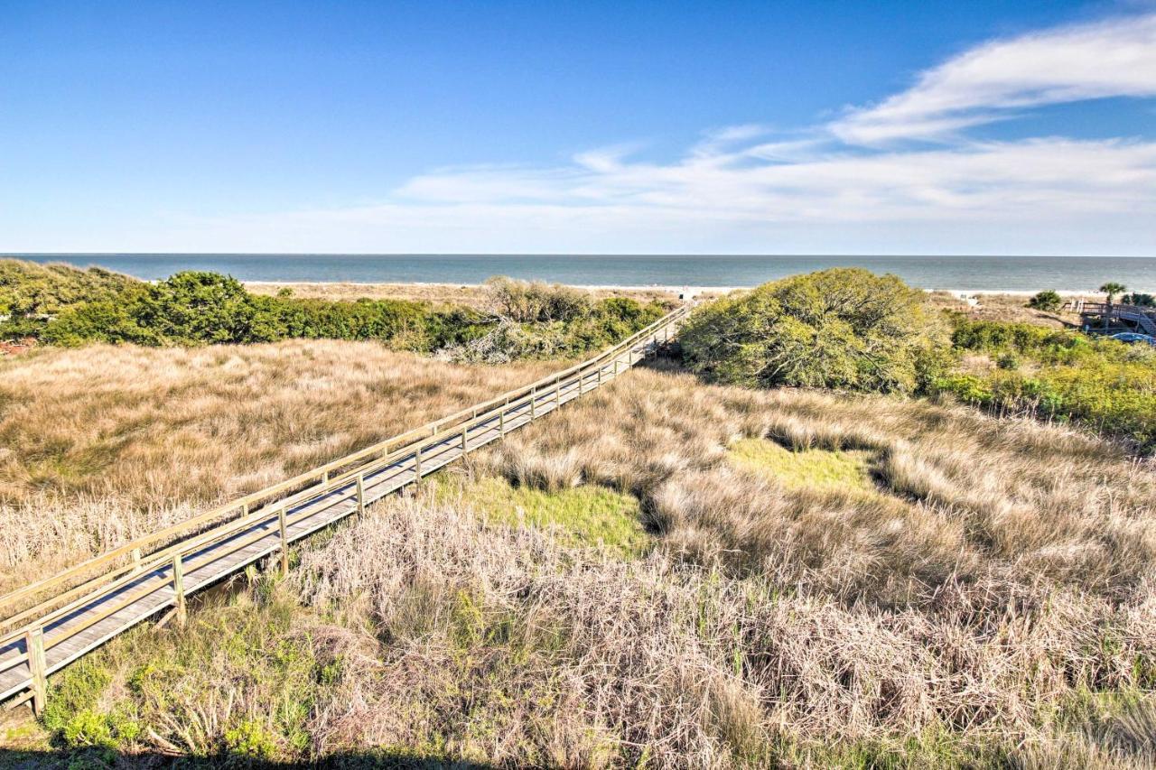 Oceanfront Condo With Beach View, Pool And Tennis! Hilton Head Island Eksteriør bilde